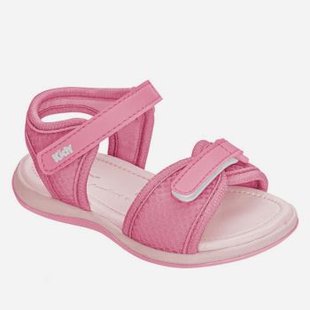 Sandale à scratch - Rose - Kidy