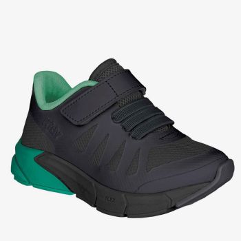 Baskets lacées à pression - Noir/Vert - Kidy