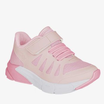 Baskets lacées à pression - Rose - Kidy