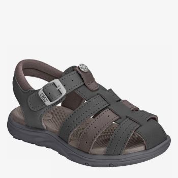 Sandales Kitto - Noir/Marron foncé - Kidy