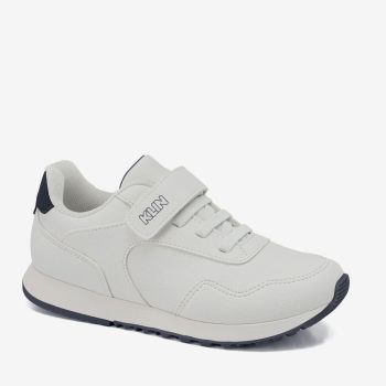 Baskets à pression garçon - Blanc - KLIN