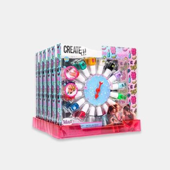 Lot de 16 vernis à ongles multicolore -Disney