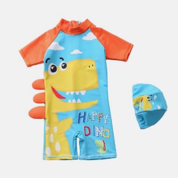 Maillot de bain happy dino 2pcs - Multicolore 