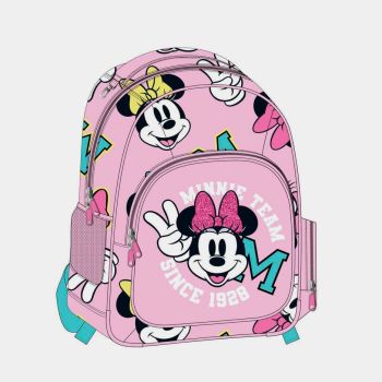 Sac à dos Minnie Team 42cm - Rose - Disney