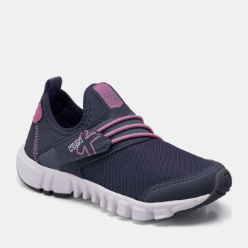 Tennis fille à détails rose - Bleu - Klin