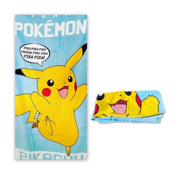 Serviette de bain team Pokémon - Multicolore
