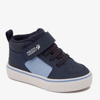 Baskets montantes à pression - Bleu - KLIN