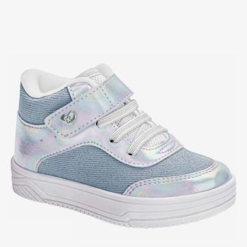 Baskets montantes - Bleu/Argenté - Kidy