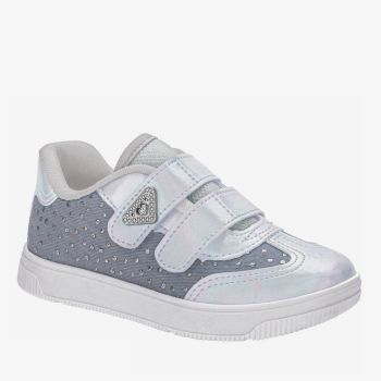 Sneakers à double pression - Argenté - Kidy