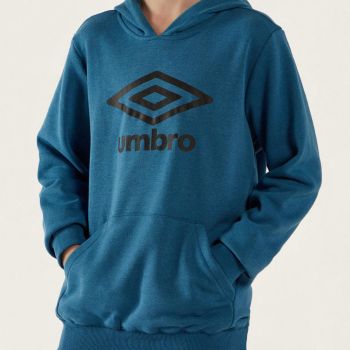 Pull à capuche garçon - Bleu - UMBRO  