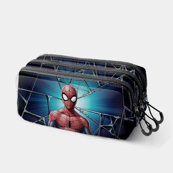 Trousse Spiderman à 3 compartiments - Multicolore - Marvel