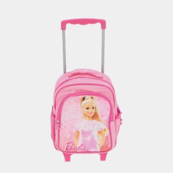 Sac trolley 2 en 1 Barbie 32cm - Rose - Barbie