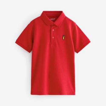 Polo Next pour garçon - Rouge 