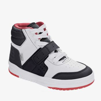 Baskets montantes intérieur rouge - Multicolore - Kidy 