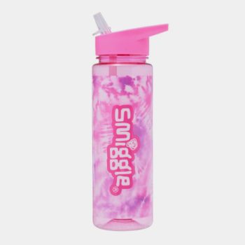 Gourde transparente 650 ml - Rose - Smiggle