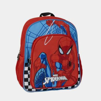 Sac à dos Spiderman 38cm - Bleu/Rouge - Marvel
