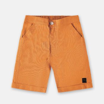 Bermuda lin cassé - Orange - Up Baby