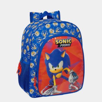 Sac à dos Sonic prime 38 cm - Bleu - SAFTA