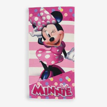 Serviette de bain Minnie mouse - Rose - Disney