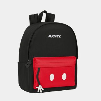 Sac à dos Mickey 40cm - Noir/Rouge - Disney
