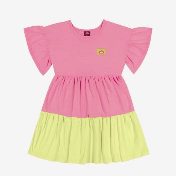 Robe simple - Rose/vert - Bee Loop