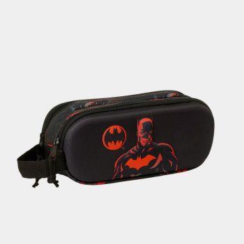 Trousse Batman 3D à 2 compartiments - Multicolore
