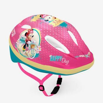 Casque de protection Minnie Happy days - Rose