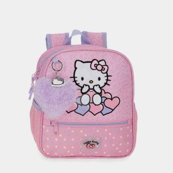 Sac à dos Hello Kitty adaptable 27cm - Rose