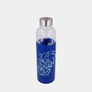 Gourde en verre et silicone Sonic 585 ML - Bleu - SONIC 
