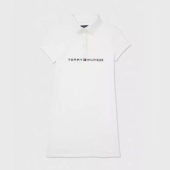 Robe Polo pour fille - Blanc - TOMMY HILFIGER