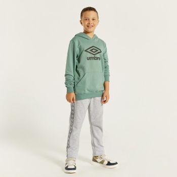 Pull à capuche garçon - vert -UMBRO