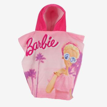 Serviette Poncho Barbie - Rose 