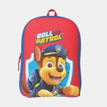 Sac à dos 3D pat patrouille Roll 34cm - Rouge - Nickelodeon