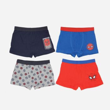 Lot de 4 boxers Spiderman - Multicolore - Marvel