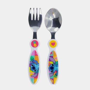 Lot de Deux(02) couverts lilo & Stitch - Multicolore - Disney