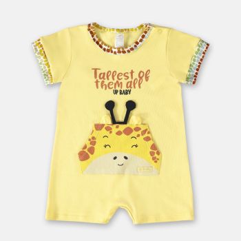 Combinaison Girafe pour Bébé - Jaune - Up Baby