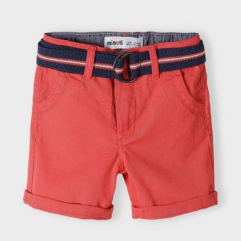 Bermuda à ceinture - Rouge - Minoti