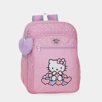 Sac à dos Hello Kitty adaptable 38cm - Rose