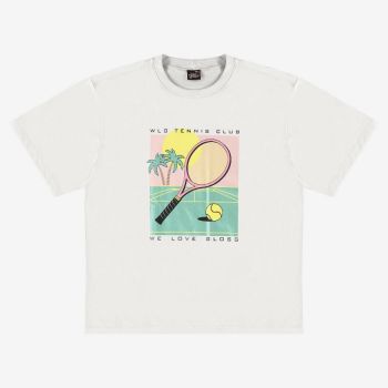 T-Shirt tennis - Blanc - Gloss