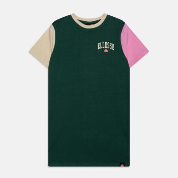 Robe fille manche Bicolore - Vert - ELLESSE