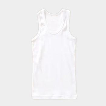Débardeur garçon en coton - Blanc 
