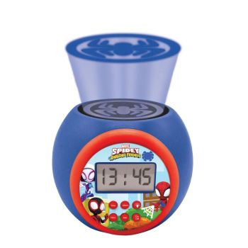 Réveil projecteur spidey Spiderman - Bleu - Lexibook