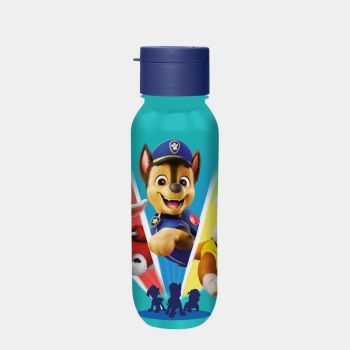 Gourde plastique avec embout pat patrouille 500ml - Bleu/Vert - Disney