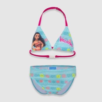 Maillot de bain  fille 2 pièces Vaiana  - Bleu - Disney