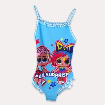 Maillot de bain fille LOL Surprise  - Bleu - Disney
