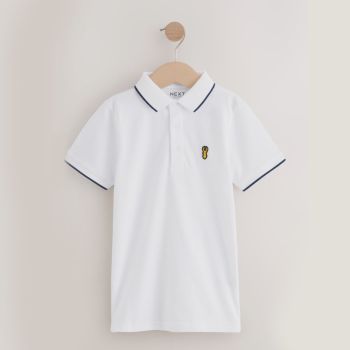 Polo Next pour garçon - Blanc