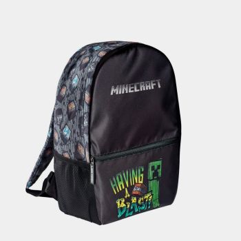 Sac à dos Minecraft 40 cm - Noir - MINECRAFT