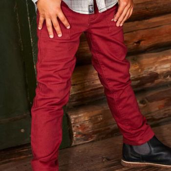 Pantalon garçon - Rouge - Sergent Major
