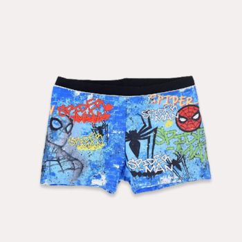 Boxer de bain garçon spiderman - Bleu - Disney
