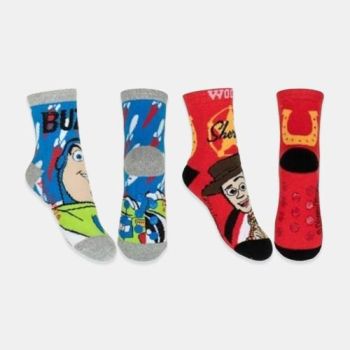 Lot de 2 paires de chaussettes toy story - Rouge - Disney
